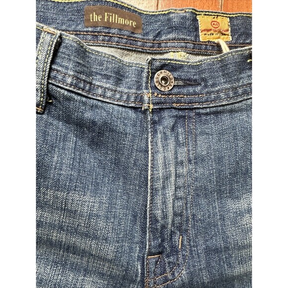 AG Adriano Goldschmied The Fillmore Boot Cut Denim Blue Mens Jeans 38x31 - Picture 2 of 5